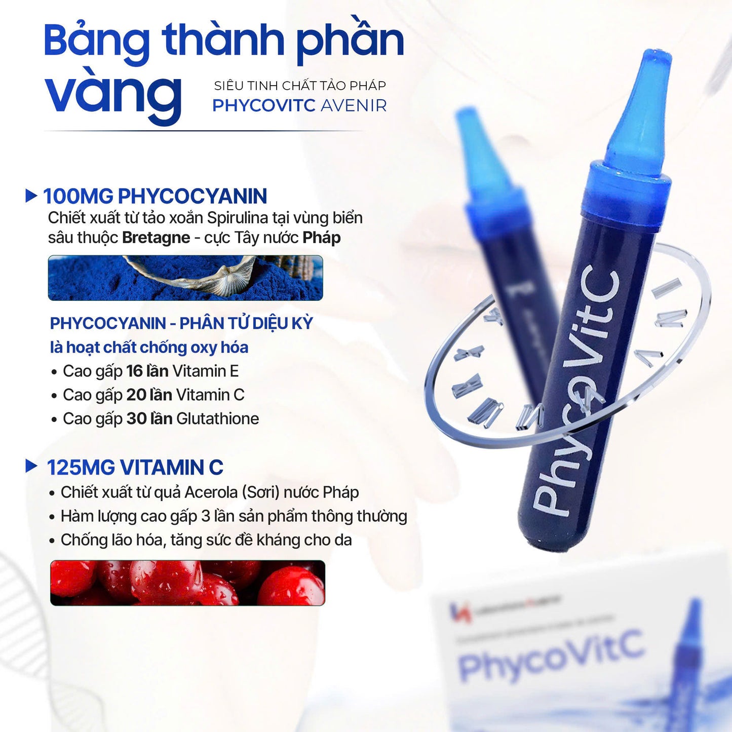 PhycovitC - Siêu Tinh Chất Tảo Pháp Thế Hệ Mới