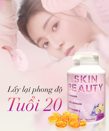 Viên uống tinh dầu Hoa Anh Thảo và Lưu Ly Skin Beauty Avenir