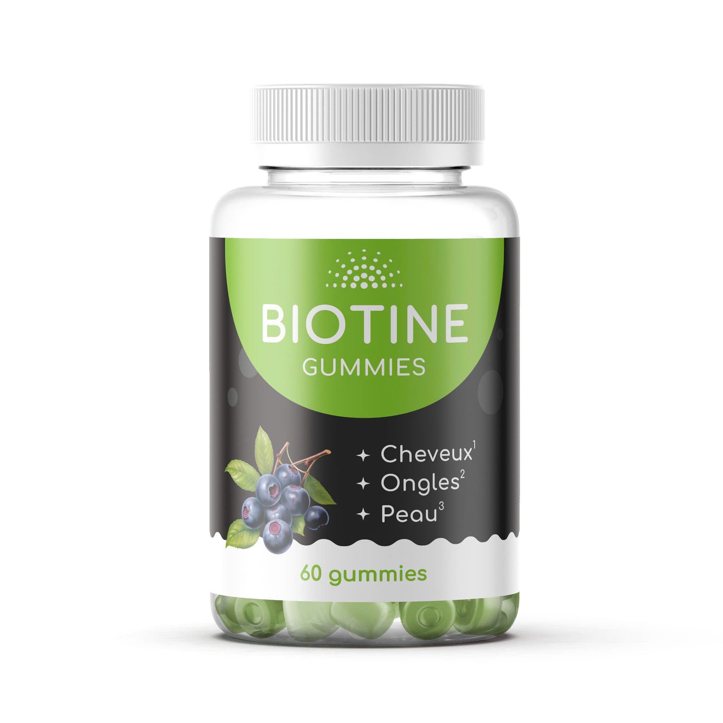 Biotine Gummies - Kẹo Dẻo Mọc Tóc - Đẹp Da - Khỏe Móng