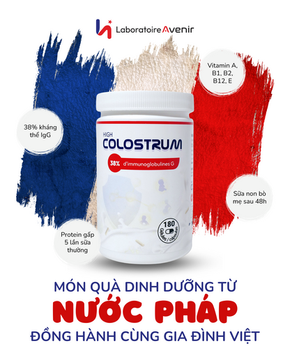 Sữa Non Vàng Tăng Đề Kháng High Colostrum Avenir