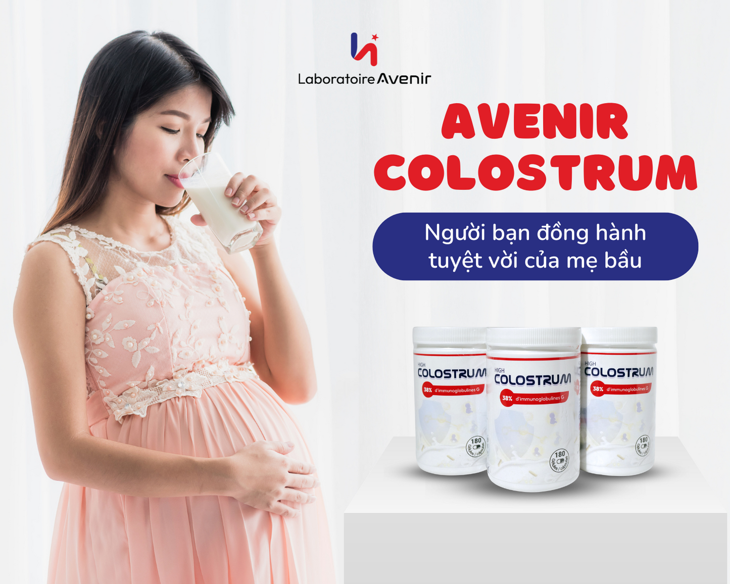 Sữa Non Vàng Tăng Đề Kháng High Colostrum Avenir