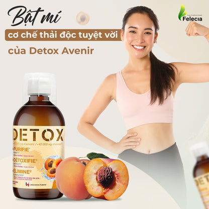 Thải Độc Detox Avenir - Peach Apricot Flavor